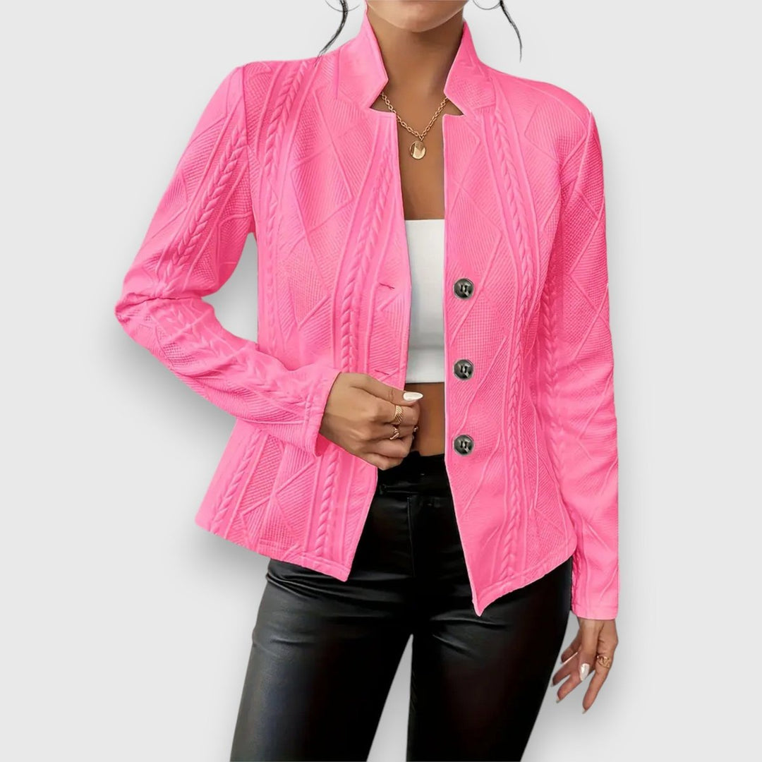 Maya | Long Slim-Fit Knit Cardigan for Women