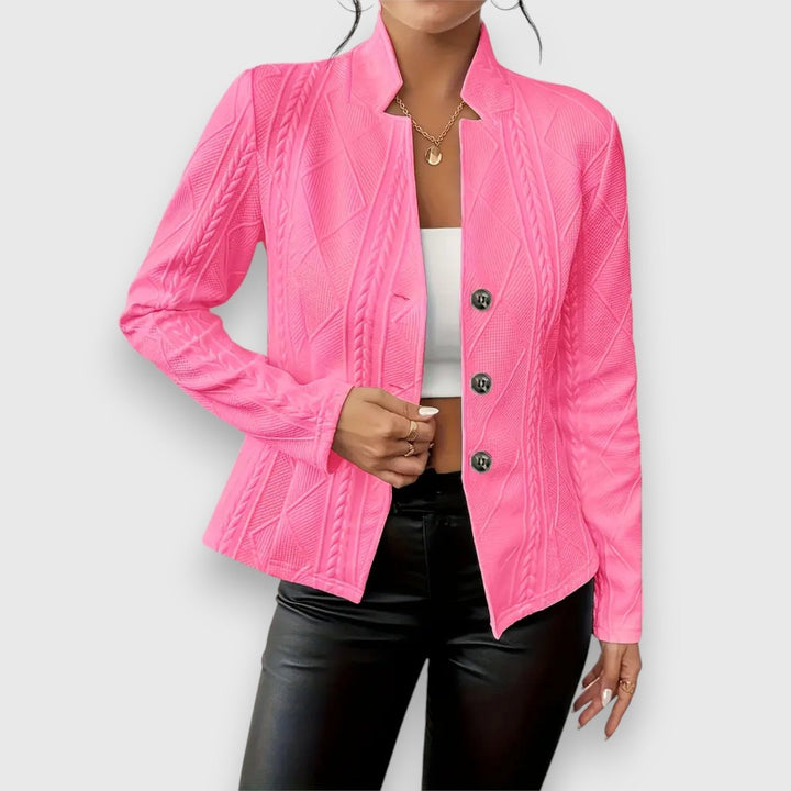 Maya | Long Slim-Fit Knit Cardigan for Women