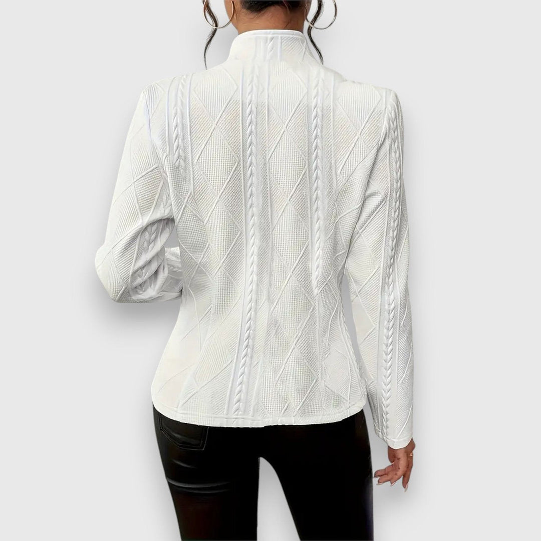 Maya | Long Slim-Fit Knit Cardigan for Women