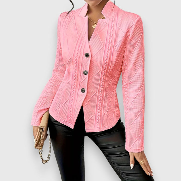 Maya | Long Slim-Fit Knit Cardigan for Women