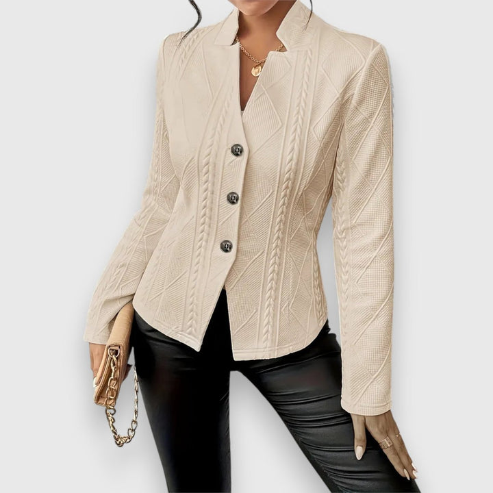 Maya | Long Slim-Fit Knit Cardigan for Women