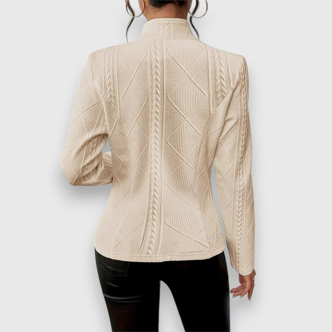 Maya | Long Slim-Fit Knit Cardigan for Women
