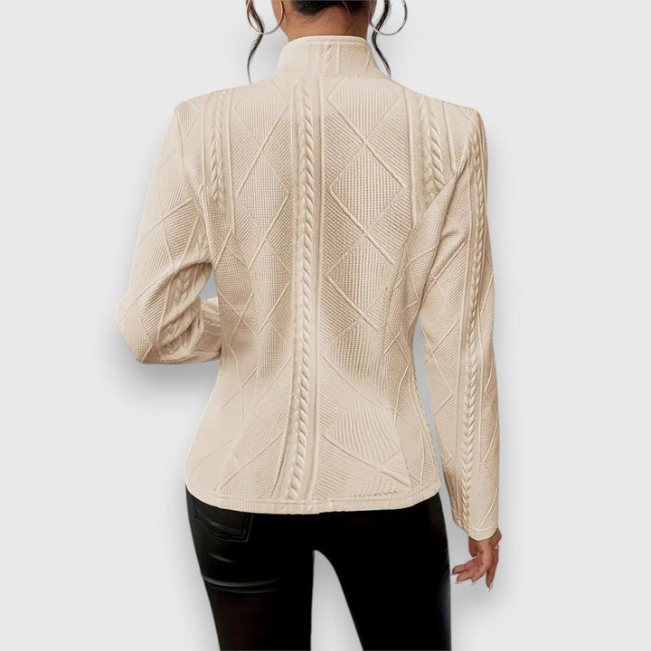 Maya | Long Slim-Fit Knit Cardigan for Women