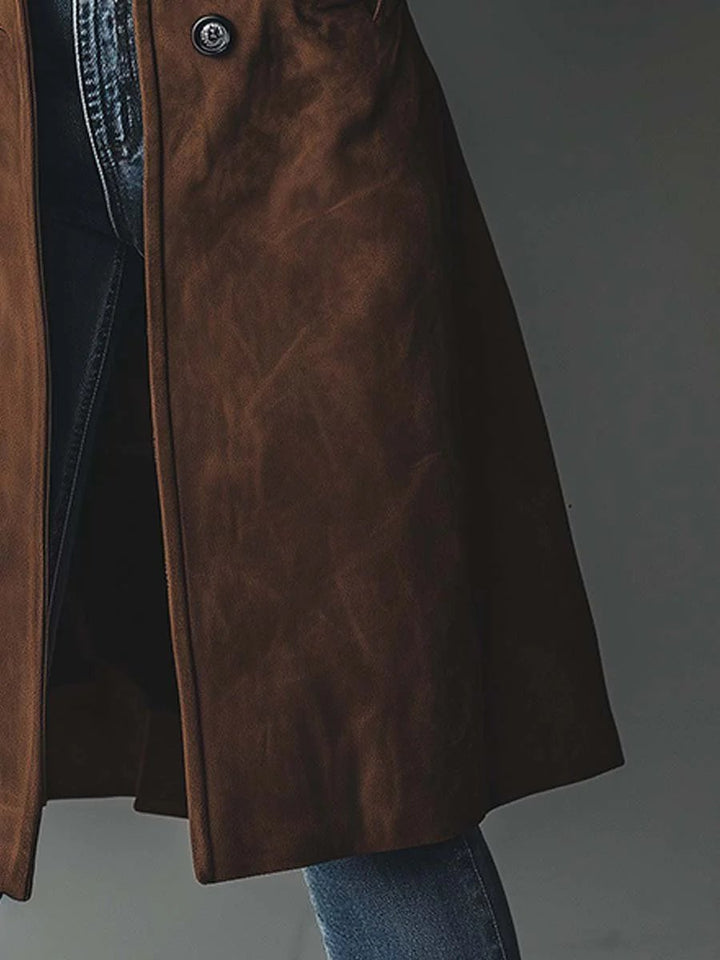 Georgia | Double-Breasted Trench Coat for Women