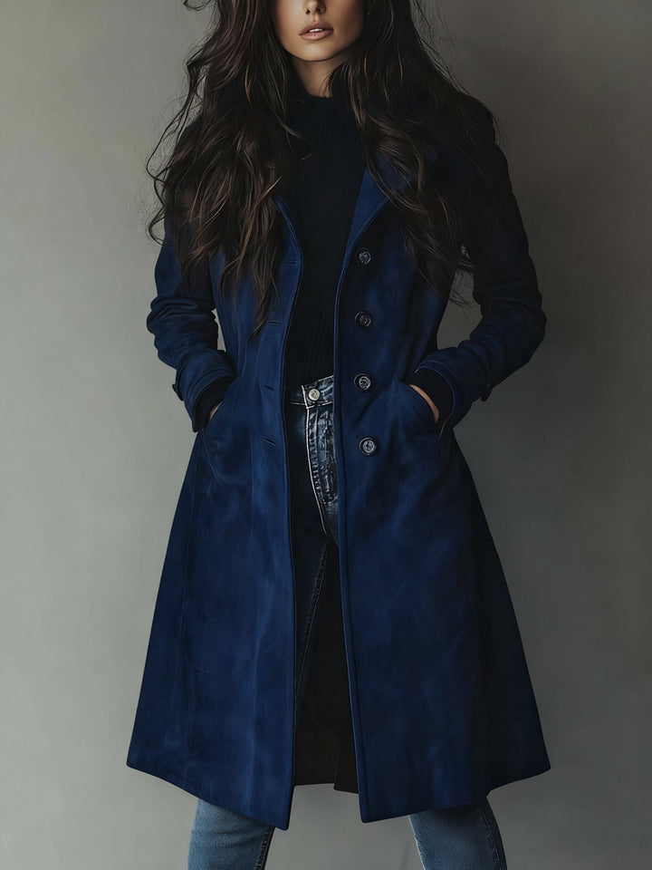 Georgia | Double-Breasted Trench Coat for Women