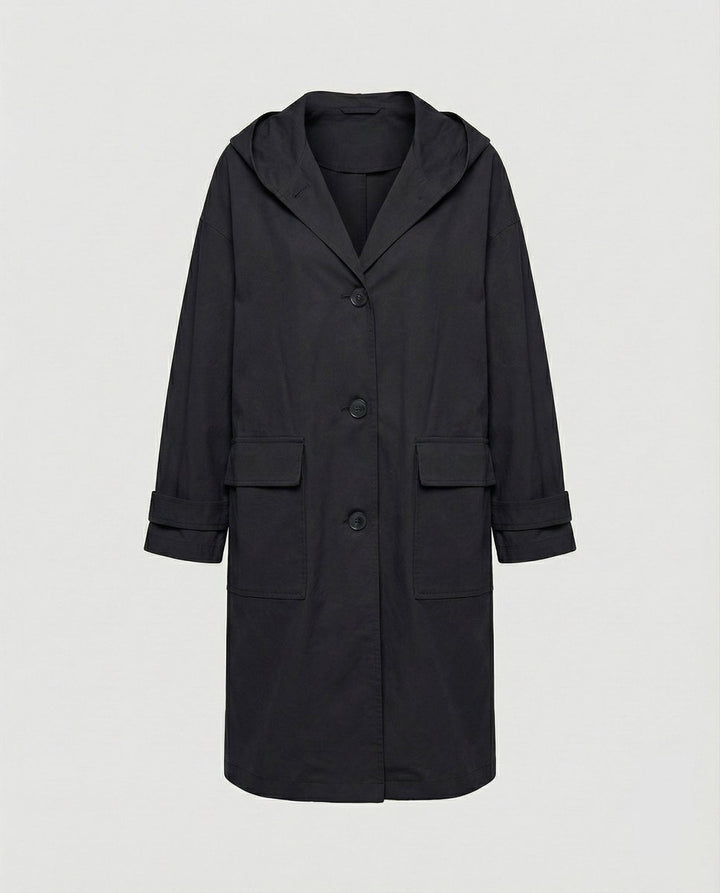 Esme | Longline Long Trench Coat for Women