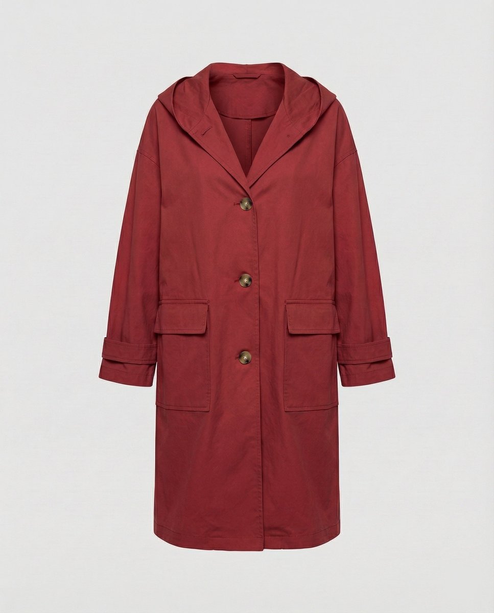 Esme | Longline Long Trench Coat for Women