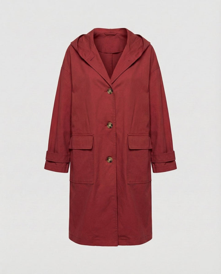 Esme | Longline Long Trench Coat for Women