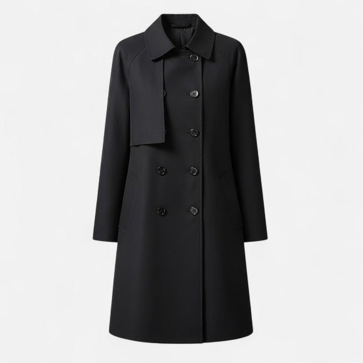 Phoebe | Double-Breasted Trench Coat for Women
