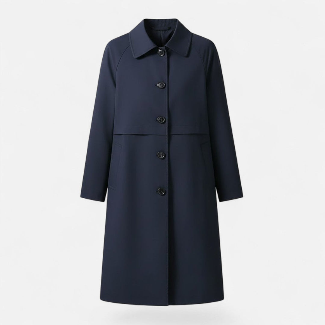 Phoebe | Double-Breasted Trench Coat for Women
