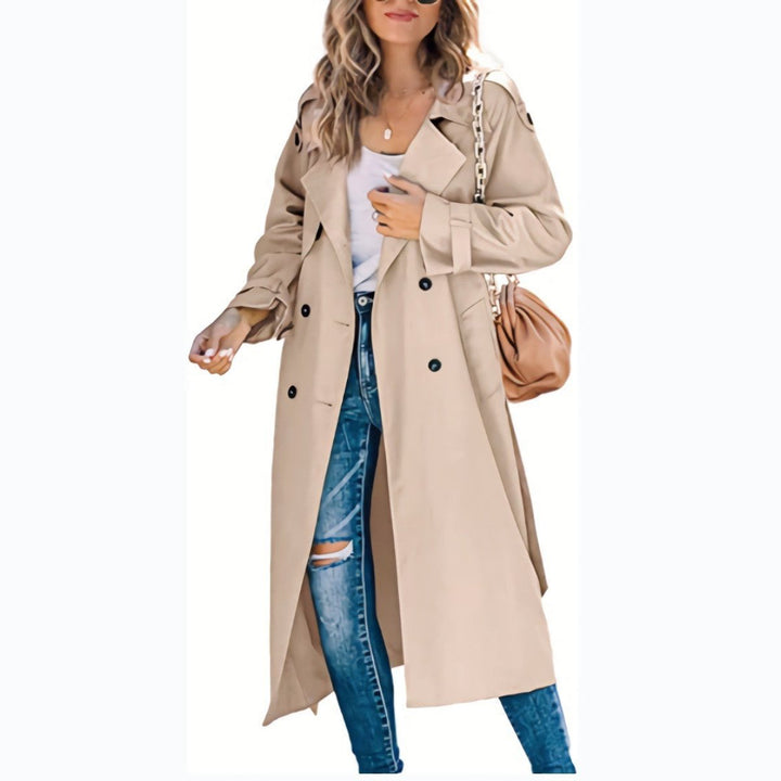 Rosie | Oversized Longline Trench Coat for Women