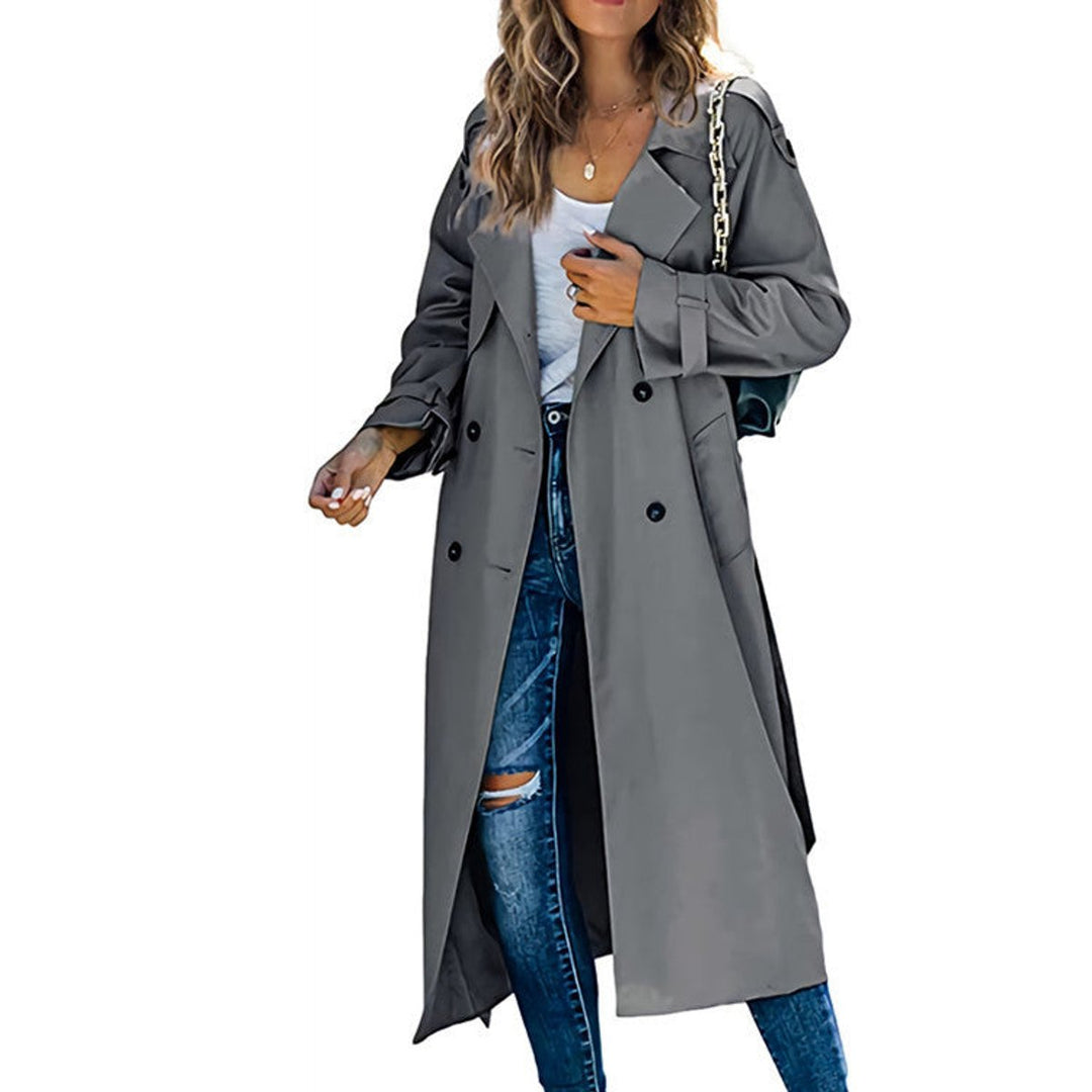 Rosie | Oversized Longline Trench Coat for Women