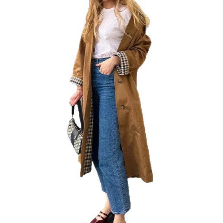 Molly | Oversized Long Trench Coat for Women