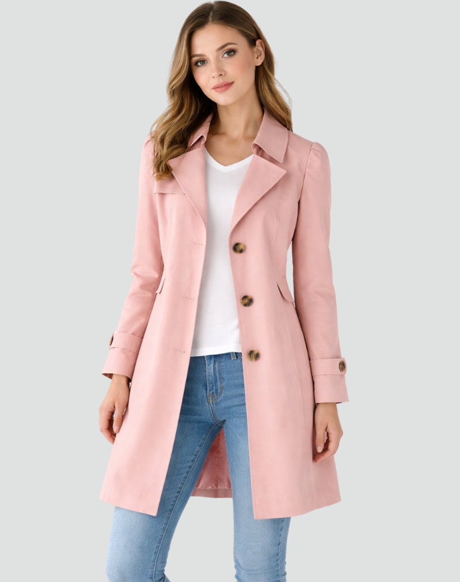 Matilda | Double-Breasted Trench Coat for Women